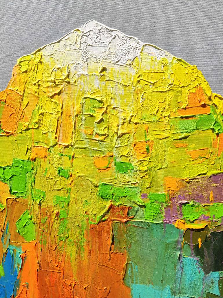 Original Abstract Expressionism Abstract Painting by Abhishek Kumar