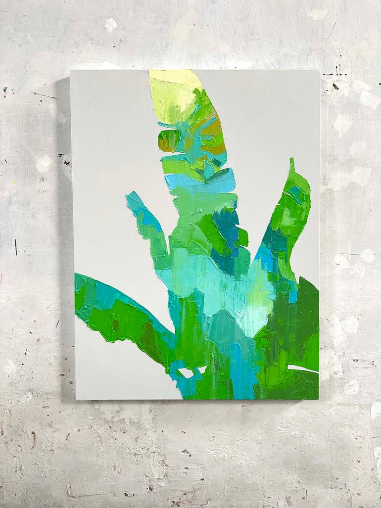 Original Abstract Nature Painting by Abhishek Kumar