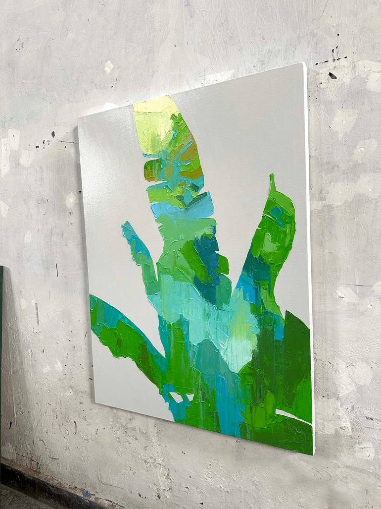 Original Abstract Nature Painting by Abhishek Kumar