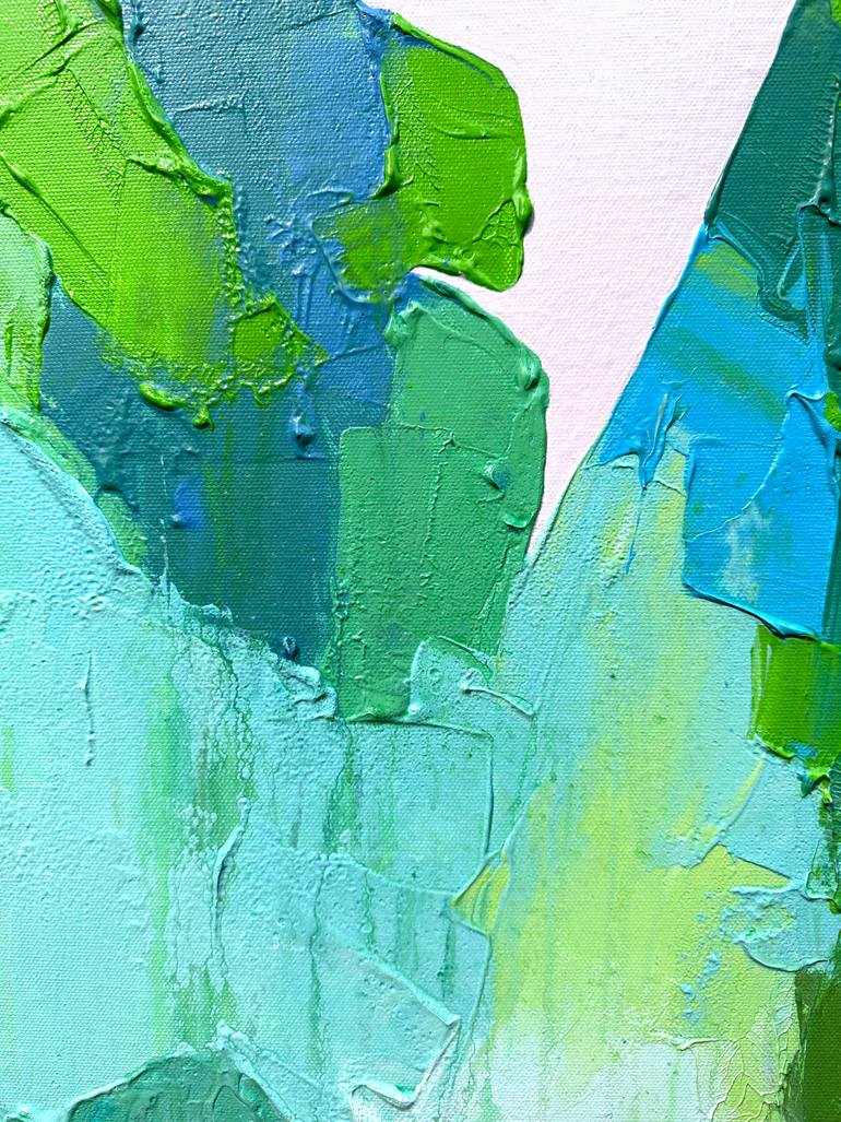 Original Abstract Nature Painting by Abhishek Kumar