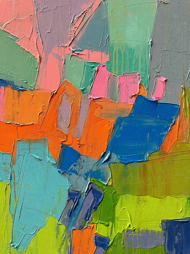 Original Abstract Expressionism Abstract Painting by Abhishek Kumar