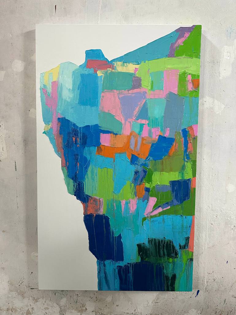 Original Abstract Expressionism Abstract Painting by Abhishek Kumar