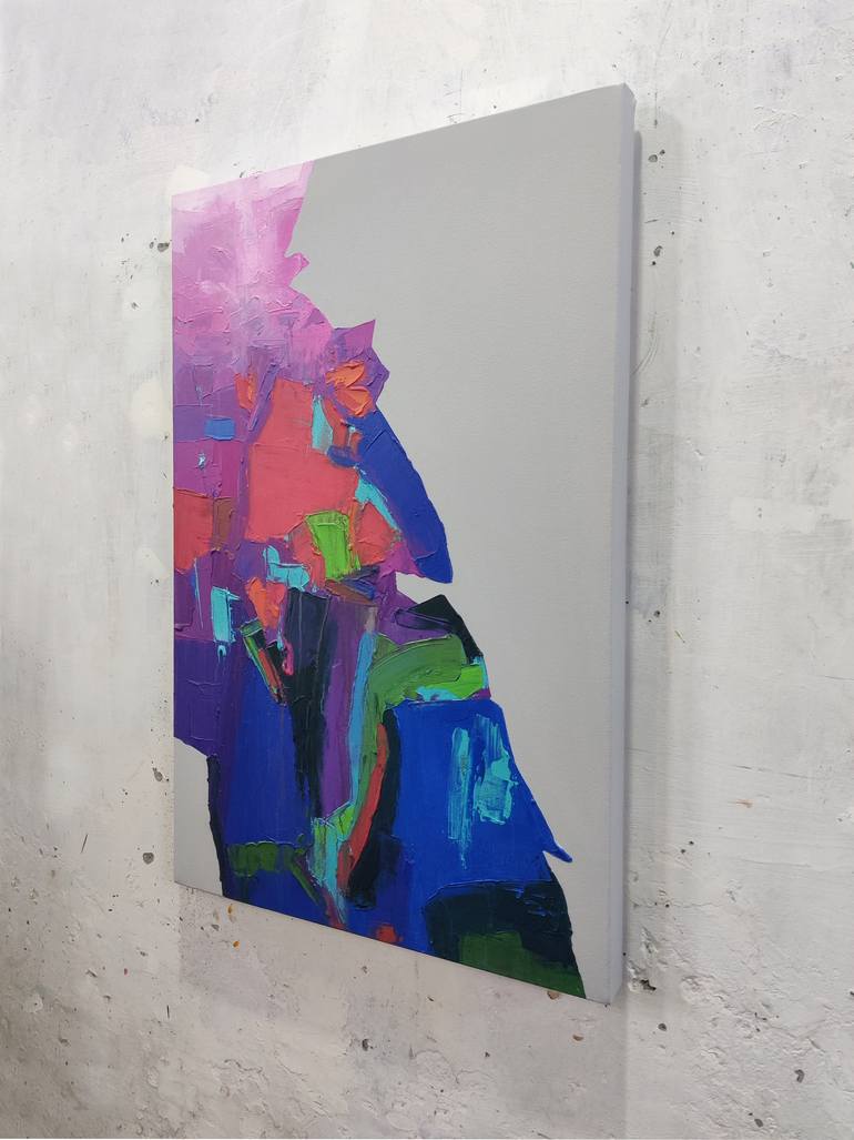 Original Abstract Expressionism Abstract Painting by Abhishek Kumar