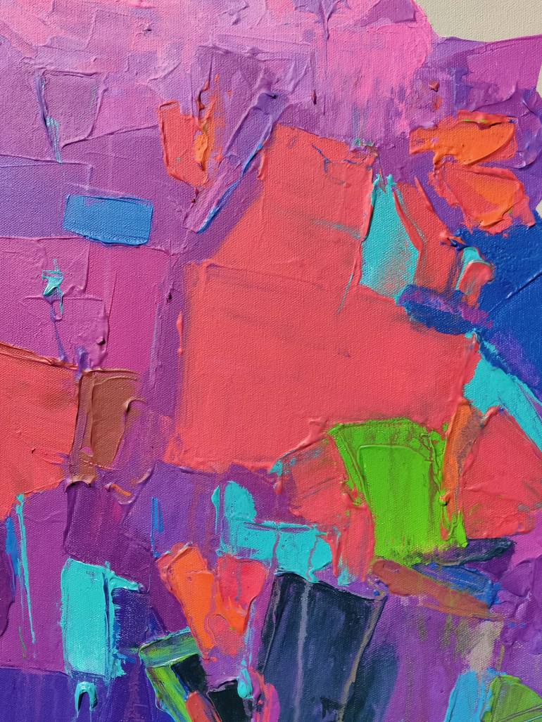 Original Abstract Expressionism Abstract Painting by Abhishek Kumar