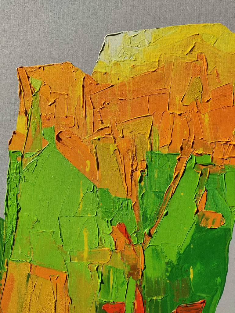 Original Abstract Expressionism Abstract Painting by Abhishek Kumar