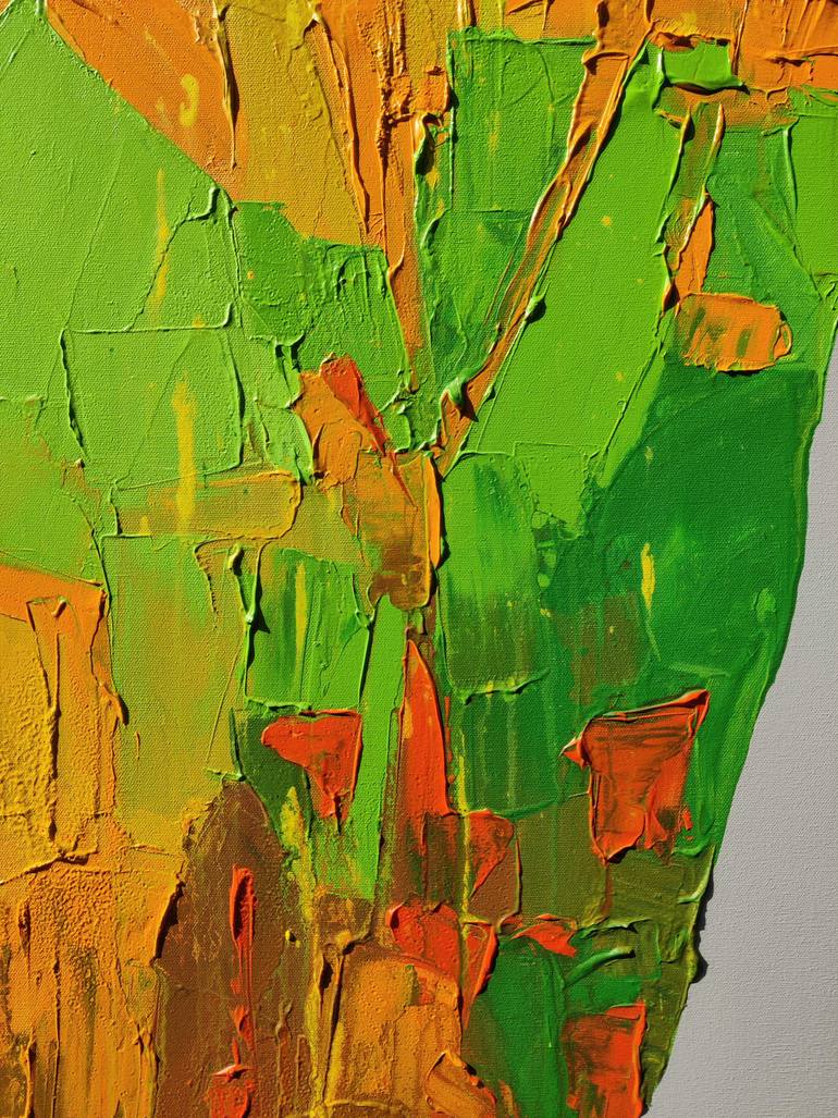Original Abstract Expressionism Abstract Painting by Abhishek Kumar