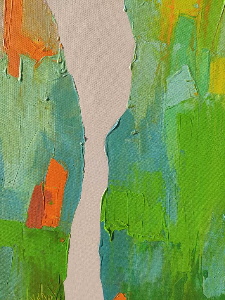 Original Abstract Expressionism Abstract Painting by Abhishek Kumar