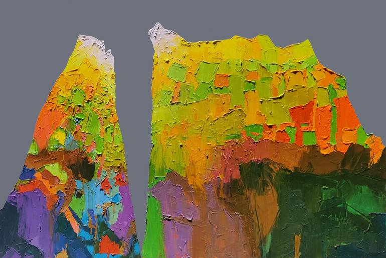Print of Abstract Nature Paintings by Abhishek Kumar