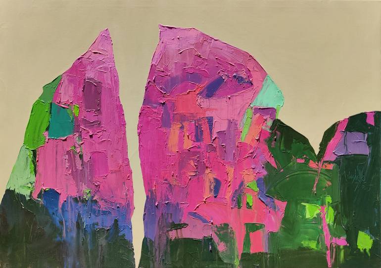 Print of Abstract Nature Paintings by Abhishek Kumar