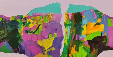 Original Abstract Expressionism Abstract Painting by Abhishek Kumar