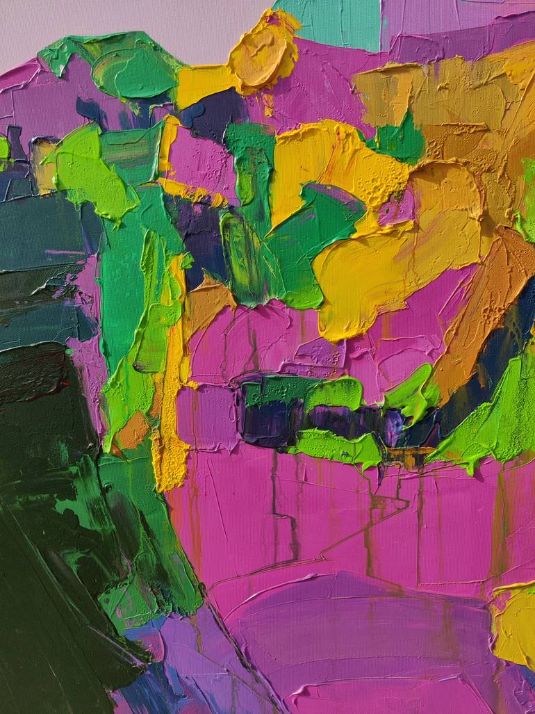 Original Abstract Expressionism Abstract Painting by Abhishek Kumar