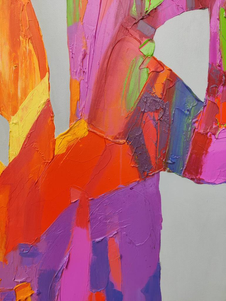 Original Abstract Expressionism Abstract Painting by Abhishek Kumar