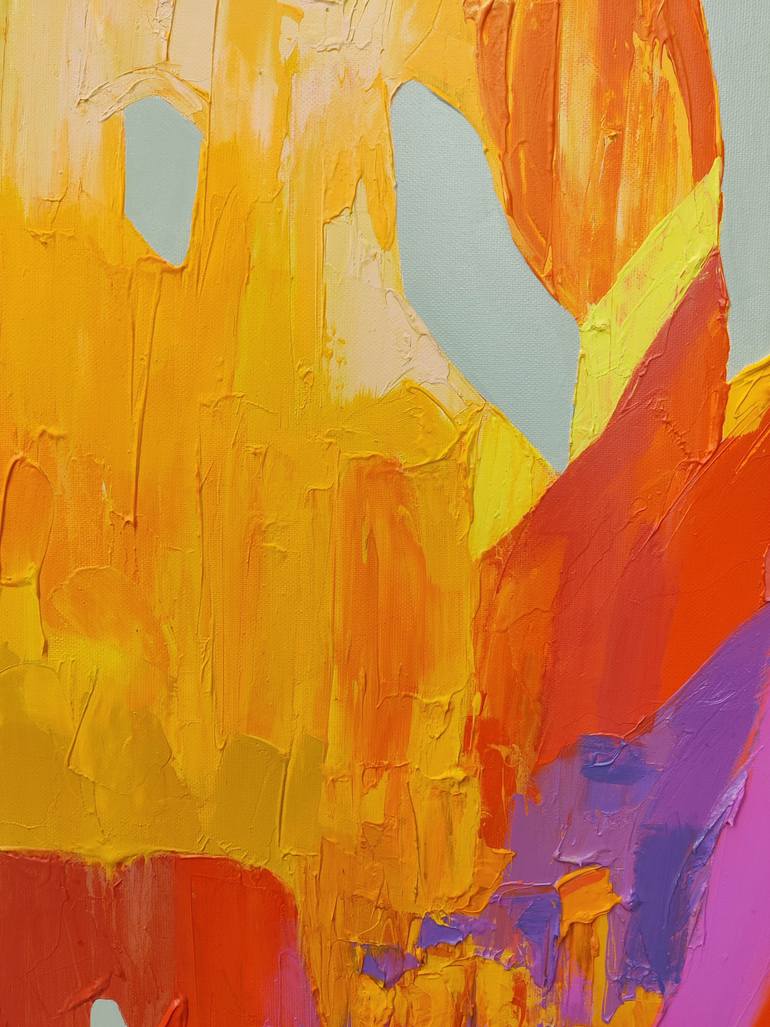Original Abstract Expressionism Abstract Painting by Abhishek Kumar