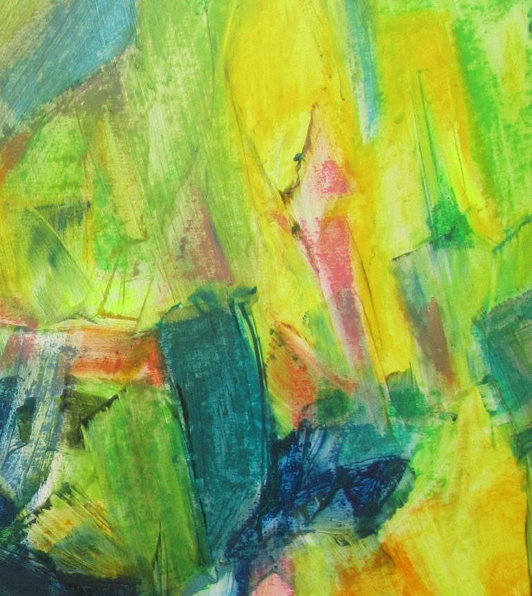 Original Abstract Expressionism Abstract Painting by Abhishek Kumar