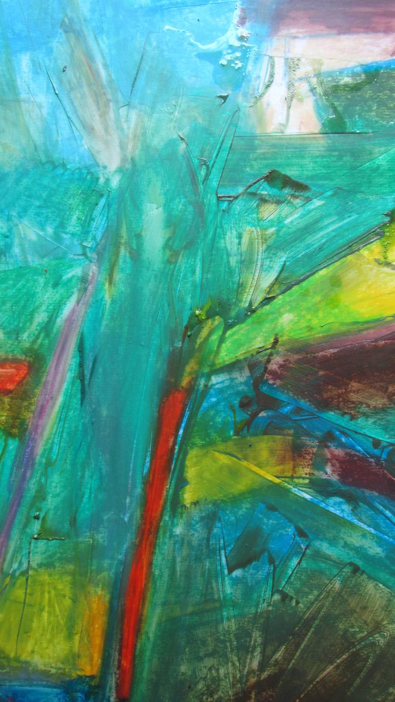 Original Abstract Expressionism Abstract Drawing by Abhishek Kumar