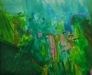 Print of Abstract Nature Paintings by Abhishek Kumar