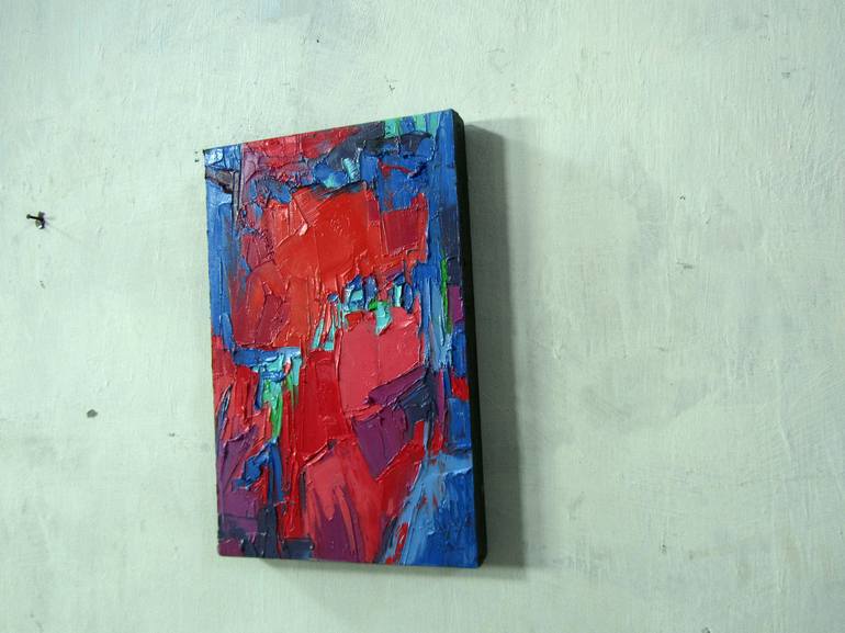 Original Abstract Expressionism Abstract Painting by Abhishek Kumar