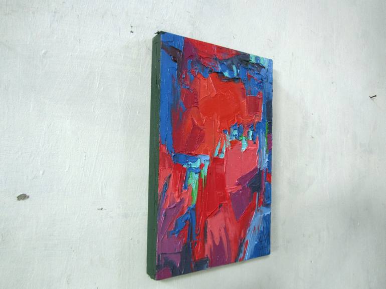 Original Abstract Expressionism Abstract Painting by Abhishek Kumar