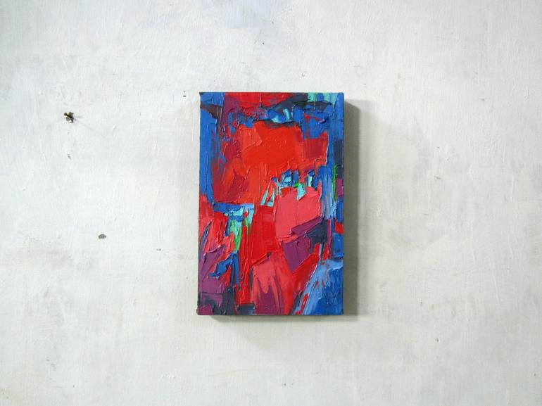 Original Abstract Expressionism Abstract Painting by Abhishek Kumar