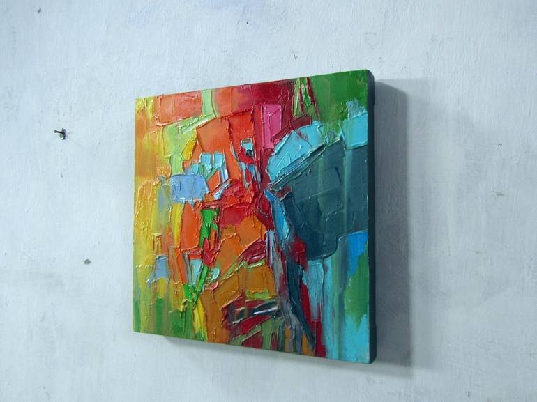 Original Abstract Expressionism Abstract Painting by Abhishek Kumar