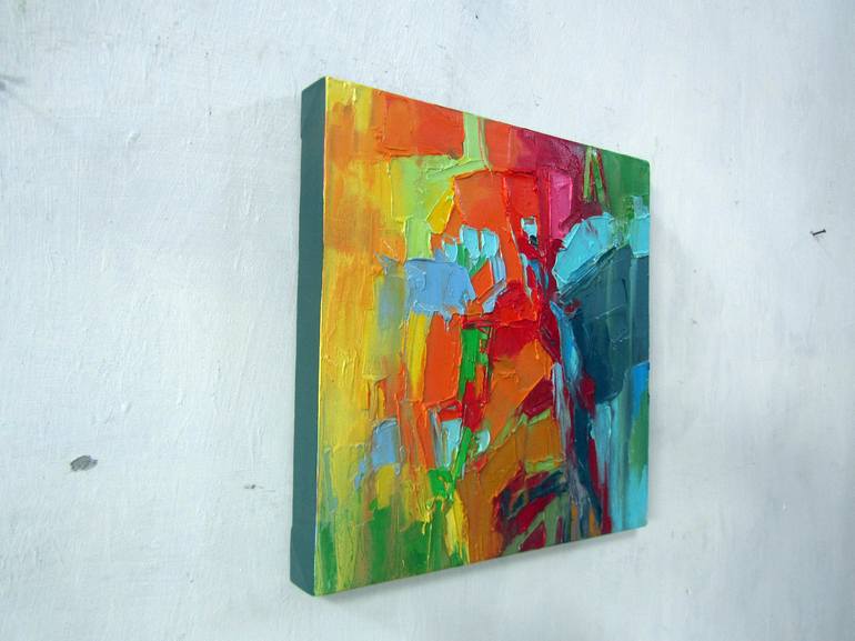 Original Abstract Expressionism Abstract Painting by Abhishek Kumar