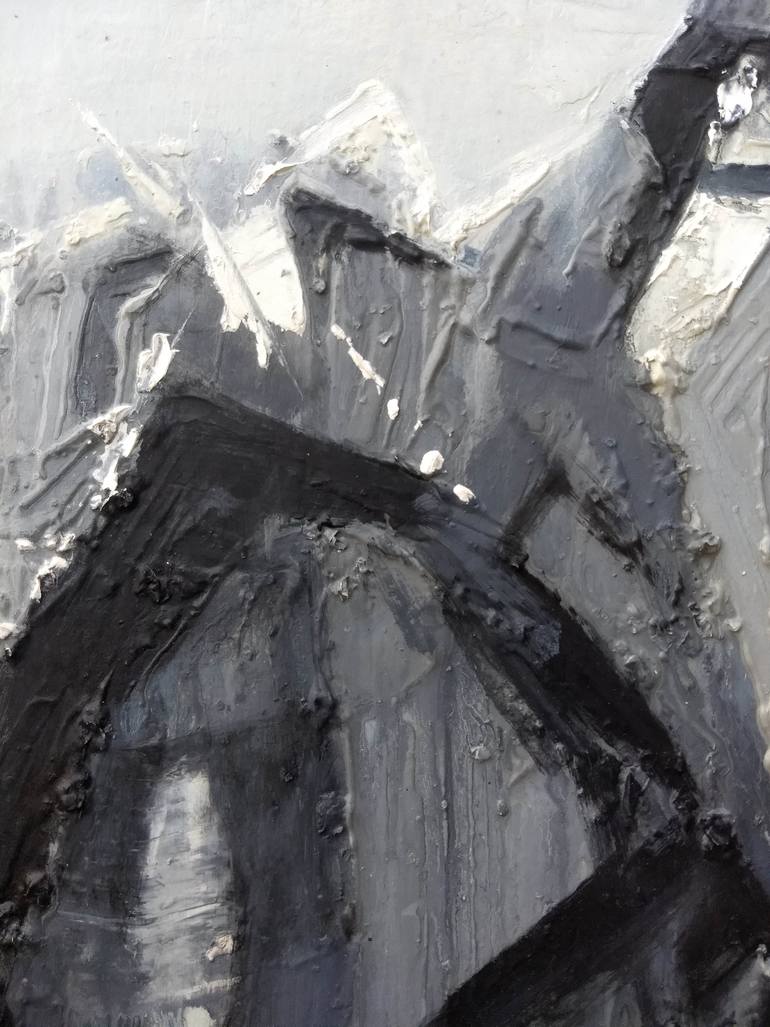 Original Abstract Expressionism Abstract Painting by Abhishek Kumar