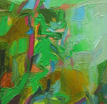 Original Abstract Expressionism Abstract Paintings by Abhishek Kumar