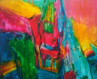 Print of Abstract Expressionism Abstract Paintings by Abhishek Kumar