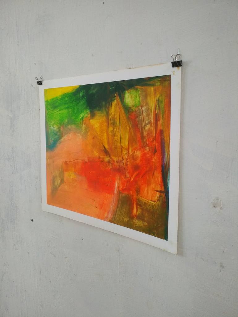 Original Abstract Painting by Abhishek Kumar