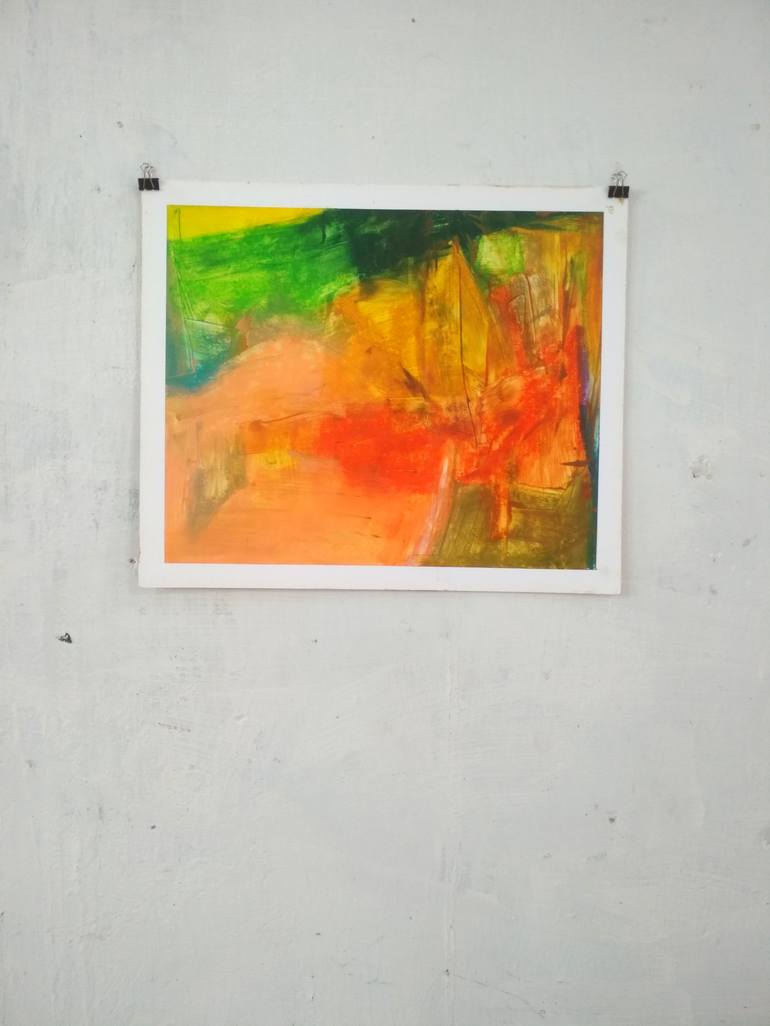 Original Abstract Painting by Abhishek Kumar