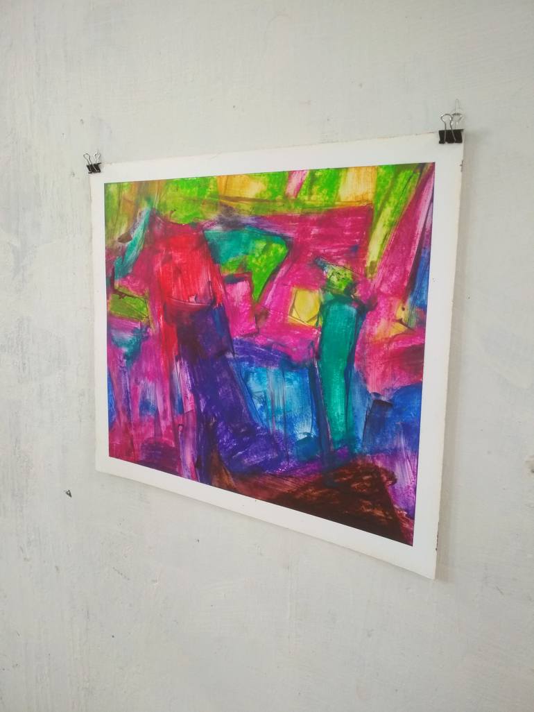 Original Abstract Painting by Abhishek Kumar