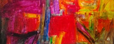 Original Abstract Expressionism Abstract Paintings by Abhishek Kumar