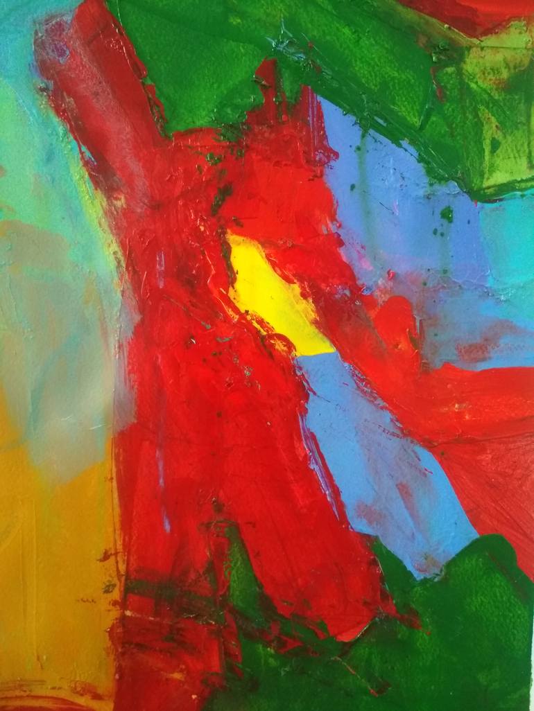 Original Abstract Painting by Abhishek Kumar