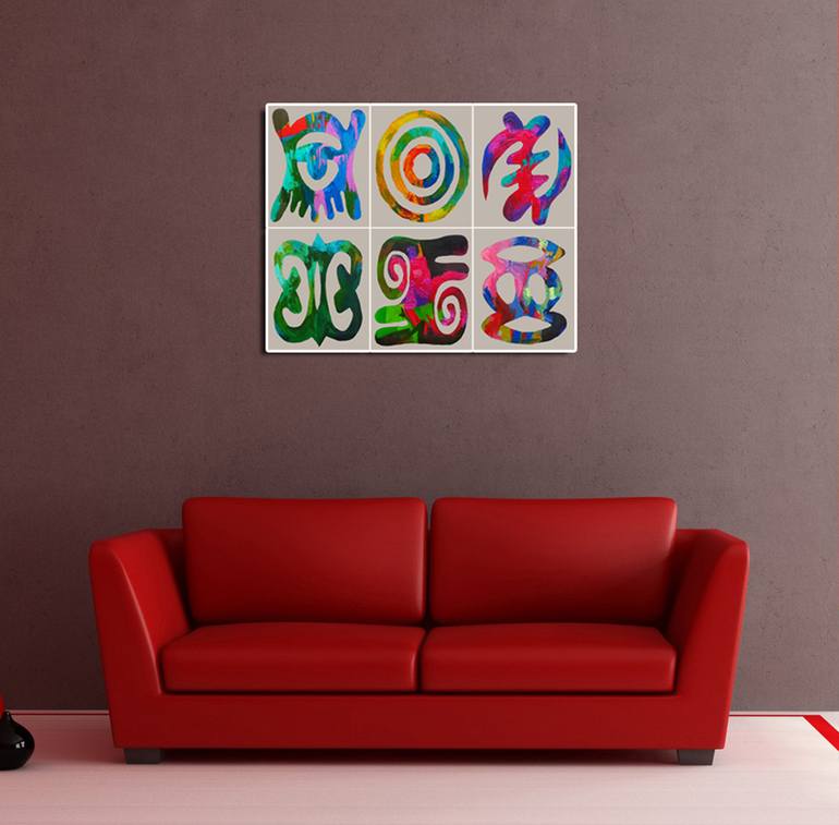 Original Abstract Patterns Painting by Abhishek Kumar