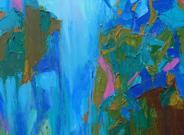 Original Abstract Landscape Paintings by Abhishek Kumar