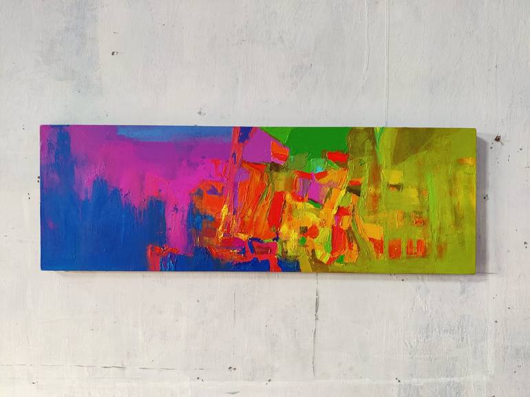 Original Abstract Painting by Abhishek Kumar