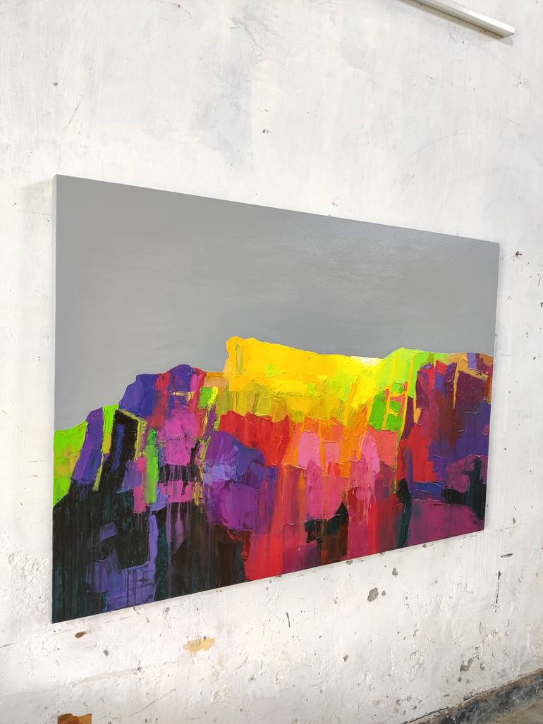 Original Abstract Religion Painting by Abhishek Kumar