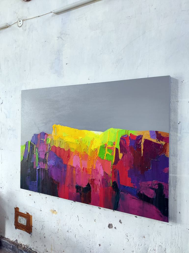 Original Abstract Religion Painting by Abhishek Kumar