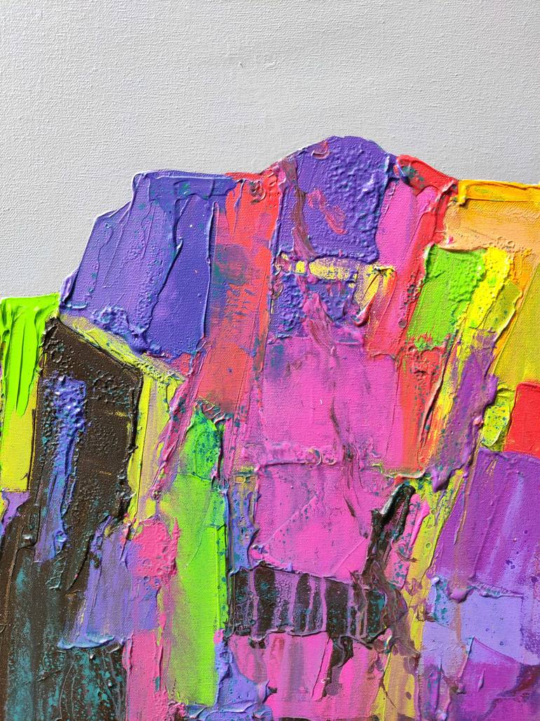Original Abstract Religion Painting by Abhishek Kumar