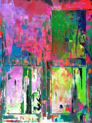 Original Abstract Expressionism Abstract Paintings by Abhishek Kumar