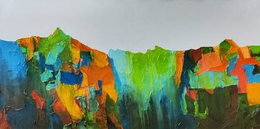 Original Abstract Expressionism Nature Paintings by Abhishek Kumar