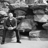 Man resting in the park during postnuclear times by Ilya Terentyev