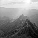 The Great wall of China in black and white. Jiankou. by Ilya Terentyev