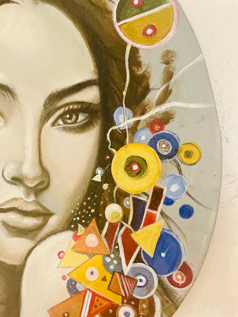 Original Abstract Expressionism Women Painting by Marco Palumbo