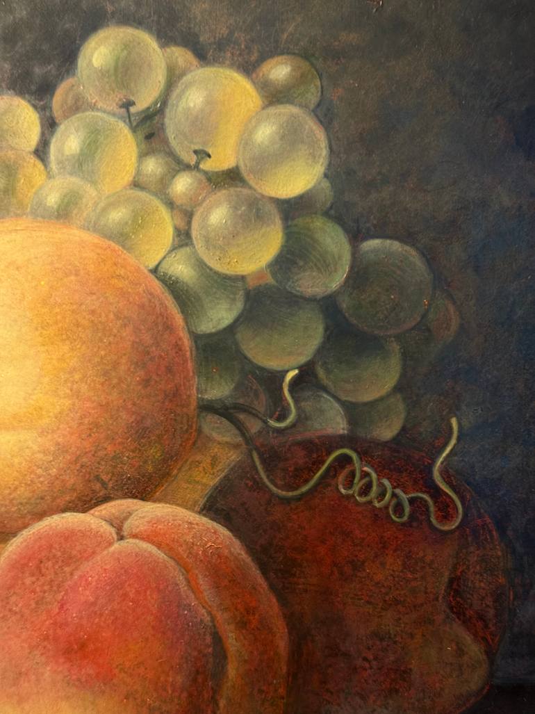 Original Baroque Still Life Painting by Mila Cristian