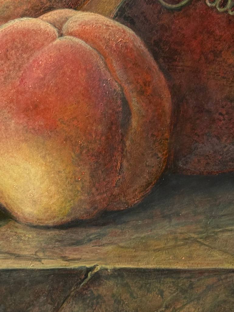 Original Baroque Still Life Painting by Mila Cristian