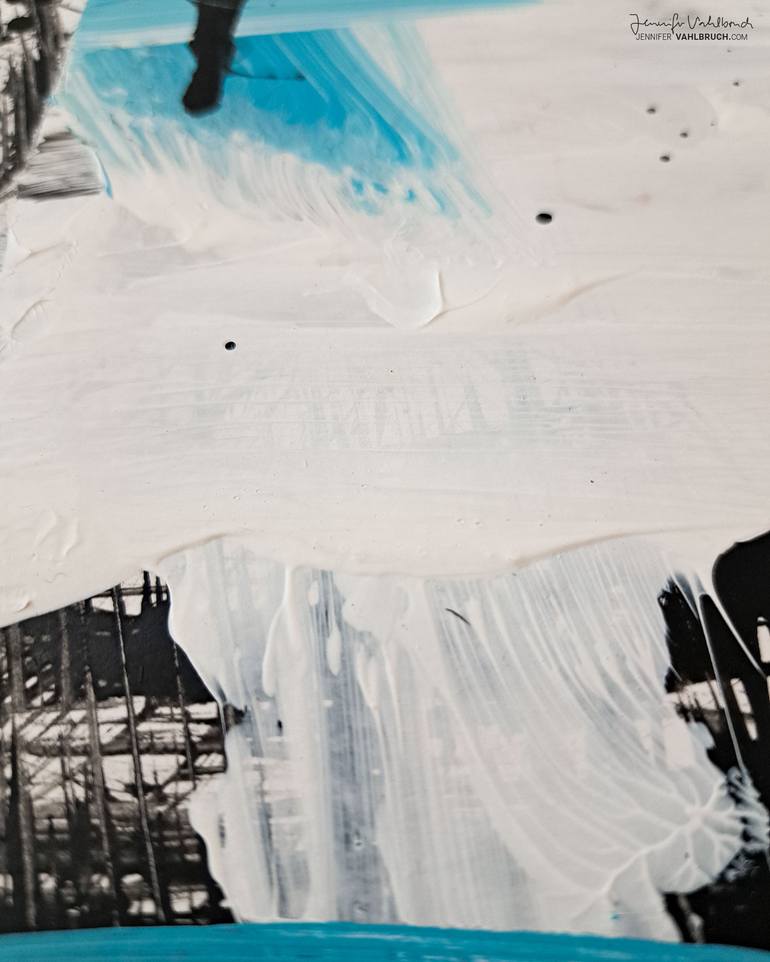 Original Contemporary Abstract Painting by Jennifer Vahlbruch