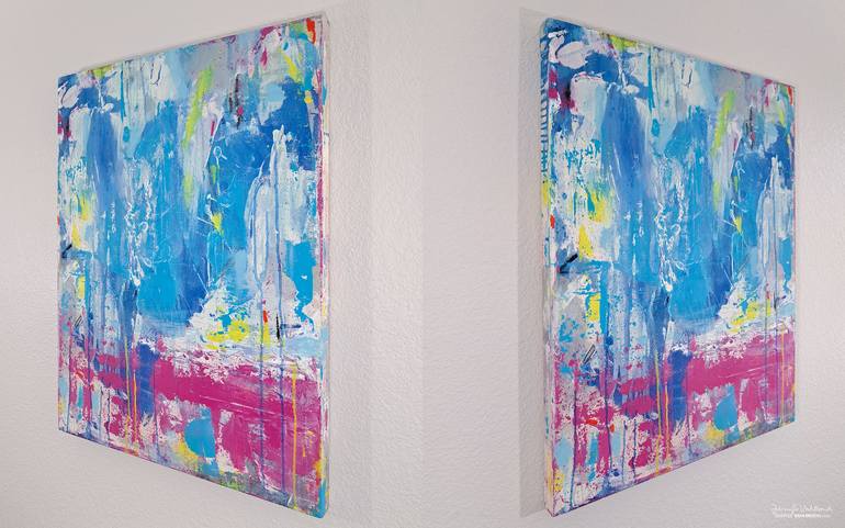Original Contemporary Abstract Painting by Jennifer Vahlbruch