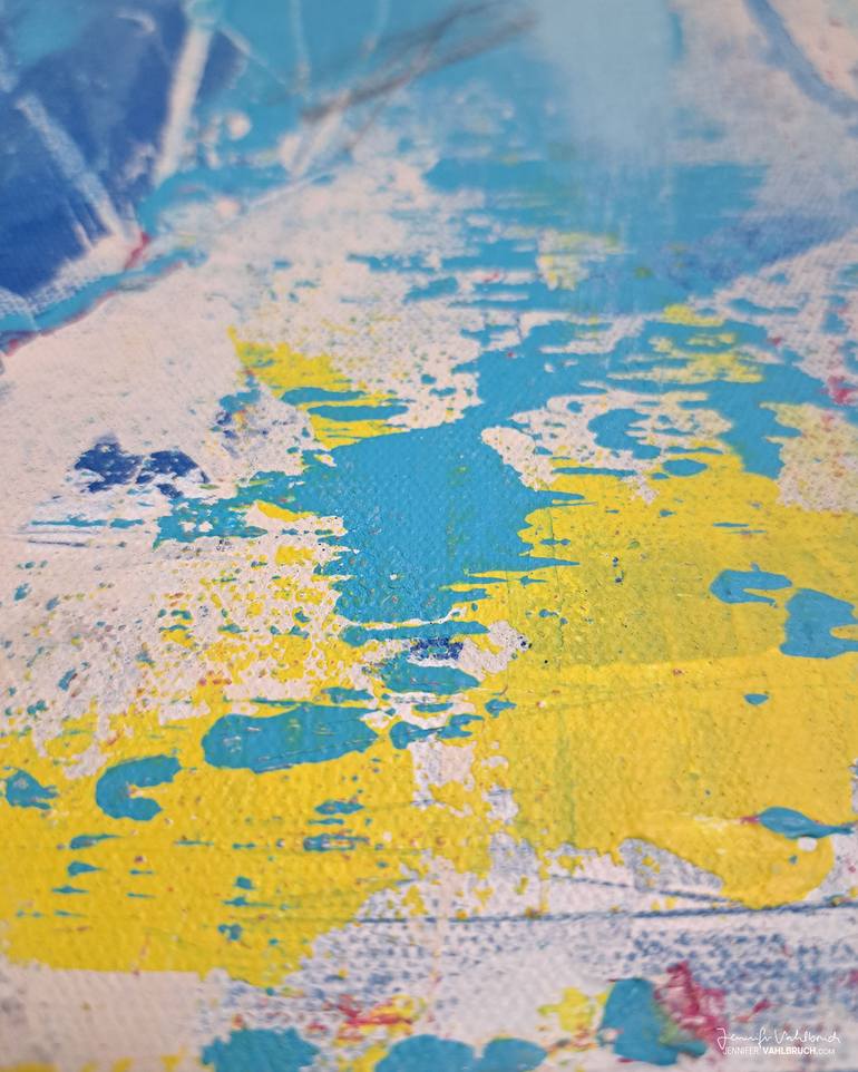 Original Contemporary Abstract Painting by Jennifer Vahlbruch