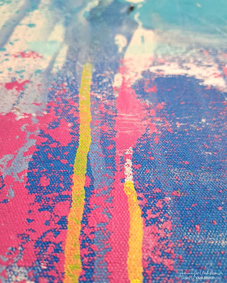 Original Contemporary Abstract Painting by Jennifer Vahlbruch